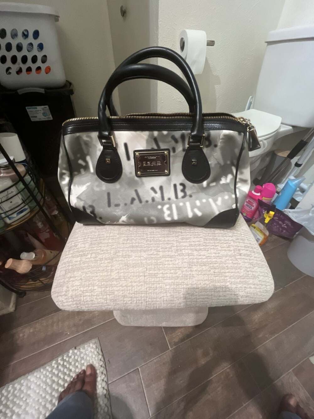 L.A.M.B. Gwen Stefani Esquivel Satchel Handbag
